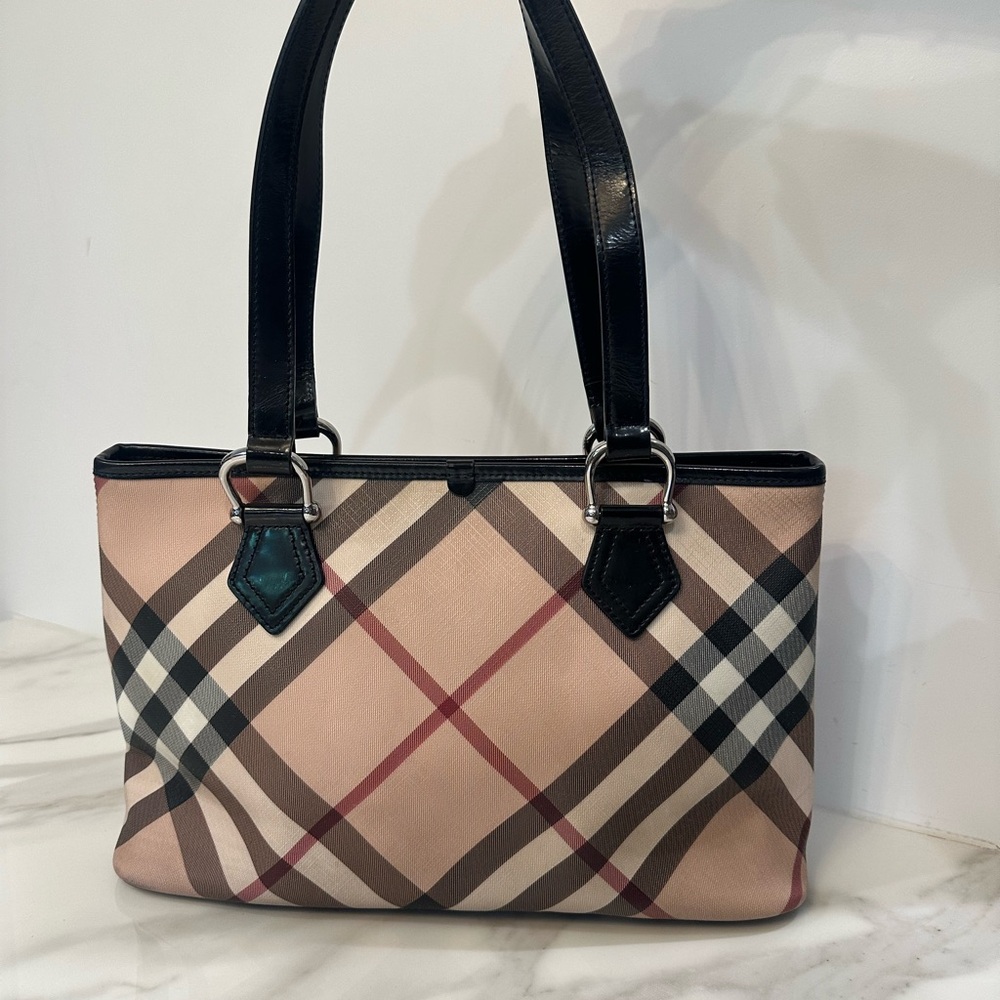 Burberry Nova Check Tote - Picture 3 of 8